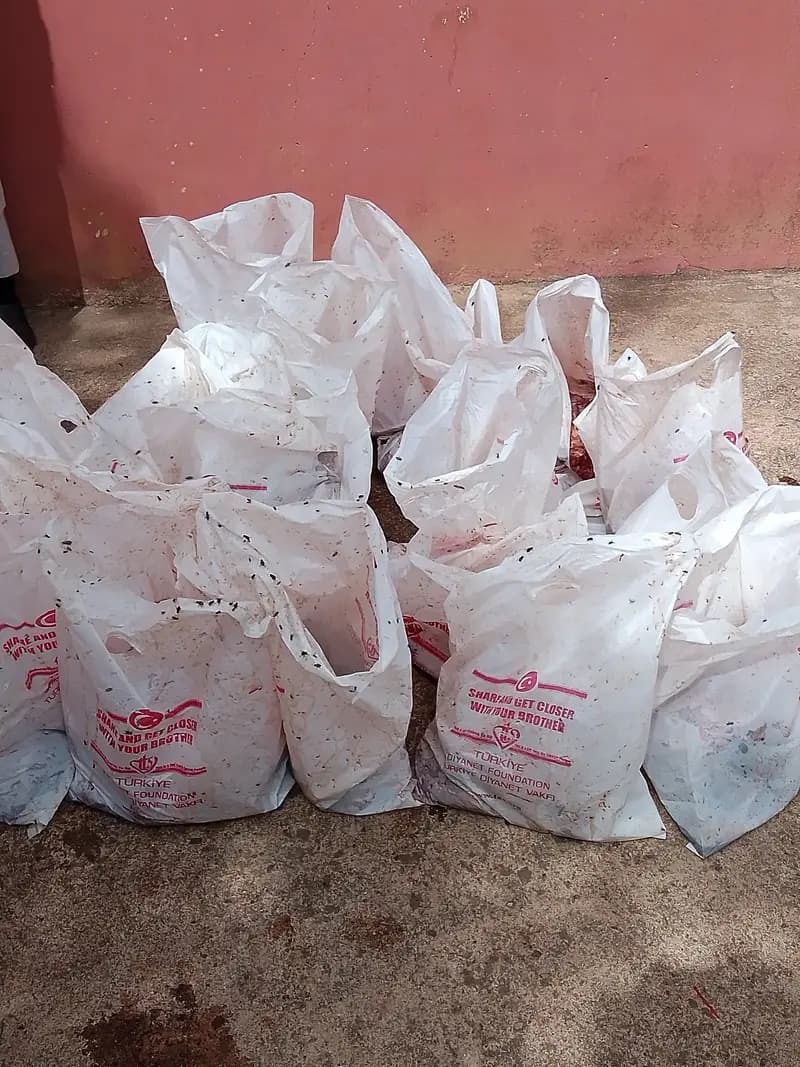 Gifting of sallah meat to staff 2025